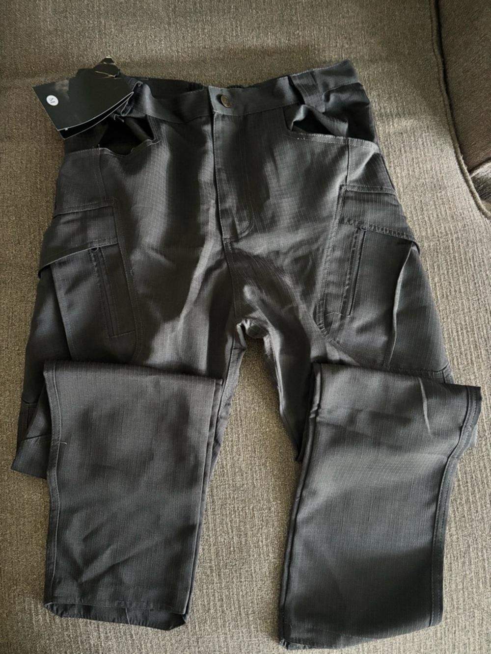 Men’s Rugged Tactical Cargo Pants - Grey
